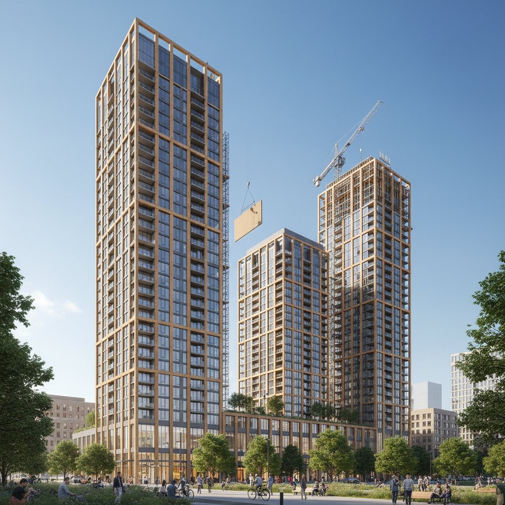 CLT Towers: Halve Carbon Emissions and Build Time | multihb.com | Multi ...